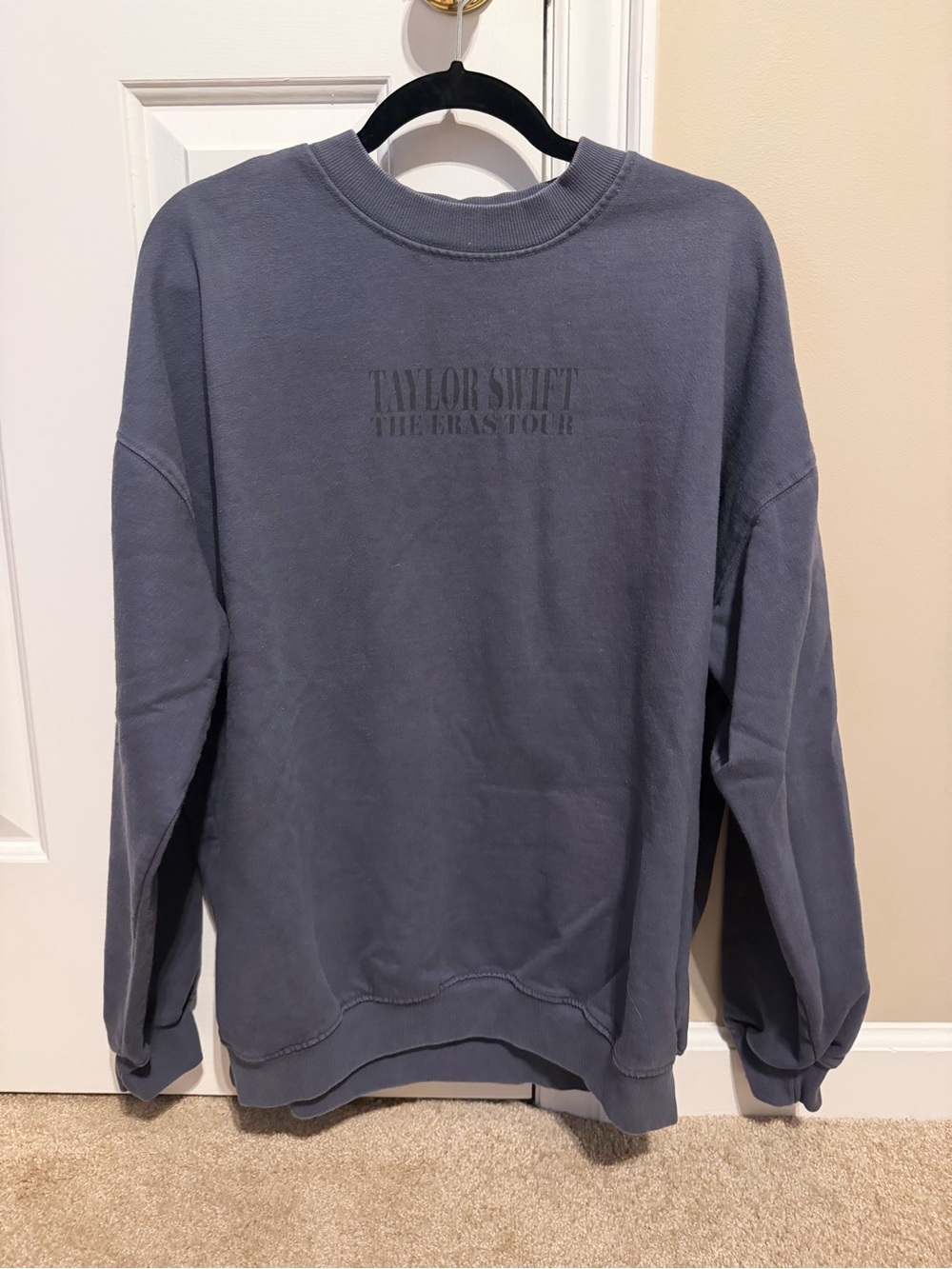 Taylor Swift Crewneck Sweatshirt - Slate Blue